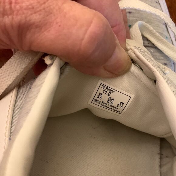Vans size 11 women’s Heather gray sneakers - Picture 8 of 9